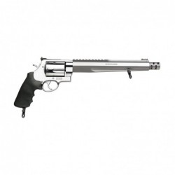 Smith & Wesson 460XVR, Extra-Large, 460SW, 10.5" Barrel, Stainless Frame, Stainless Finish, Rubber Grips, Adjustable Sights, 5R