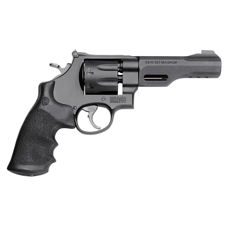 Smith & Wesson Model 327 Performance Center, Double Action, Large Frame, 357 Magnum, 5" Barrel, Steel Frame, Blue Finish, Rubbe