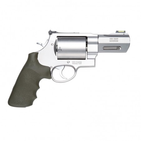 Smith & Wesson Model 460XVR, Double Action, Large Revolver, 460SW, 3.5" Barrel, Steel Frame, Stainless Finish, Rubber Grip, HiV