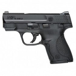 Smith & Wesson Shield, Striker Fired, Compact, 40 S&W, 3.125" Barrel, Polymer Frame, Blue Finish, 3 Dot Sights, 6 and 7Rd, 2 Ma