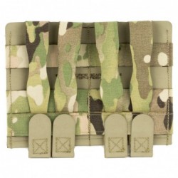 View 2 - Blue Force Gear Ten-Speed Double Magazine Pouch, Fits SR25 Magazine, Multi-Cam HW-TSP-SR25-2-MC