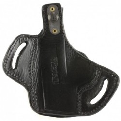 View 2 - Tagua BH1 Thumb Break Belt Holster, Fits S&W M&P Shield,Right Hand, Black Leather BH1-1010