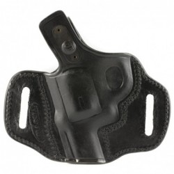 View 2 - Tagua BH1 Thumb Break Belt Holster, Fits S&W J Frame, Right Hand, Black BH1-710