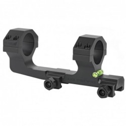 View 2 - Black Spider LLC N1 Mount with Level, 30MM, 1.58" Scope Height, Black Finish BSO-N1-L