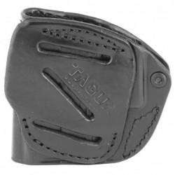 View 1 - Tagua Inside the Pant Holster 4 In 1, Fits Glock 43, Right Hand, Black IPH4-355