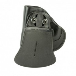 View 2 - Tagua PD2R, Paddle Holster, Right Hand, Black, 5", Colt Govt, Leather PD2R-200