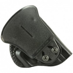 View 2 - Tagua PD2R, Paddle Holster, Right Hand, Black, Spgfld XD 4 9/40, Leather PD2R-630
