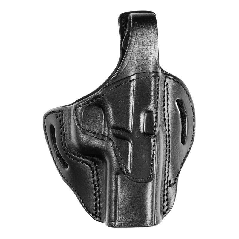 Tagua TX 1836 BH1 Thumb Break Belt Holster, Fits S&W Shield Right Hand, Black Leather TX-BH1-1010