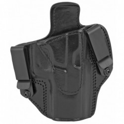 View 1 - Tagua TX 1836 DCH Inside the Pants Holster, Fits Glock 17, 22, Right Hand, Black Leather Finish TX-DCH-300