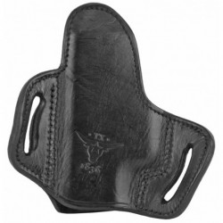 View 2 - Tagua TX 1836 BH2 Fort Extra Protection Quick Draw Belt Holster, Fits Glock 43, Right Hand, Black Leather Finish TX-EP-BH2-355