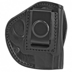 Tagua TX 1836 IPH4 4 In 1 Inside the Pant Holster, Fits Ruger LCR, Right Hand, Black Leather Finish TX-IPH4-020