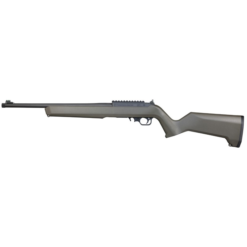 Thompson Center Arms T/CR22, Semi-automatic Rifle, 22LR, 17" Threaded Barrel, Blued Finish, Synthetic Stock, Fiber Optic Sight,