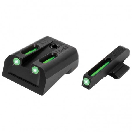 Truglo Brite-Site Tritium/Fiber Optic Sight, Fits Kimber, Green TG131KT