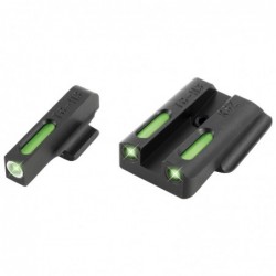 Truglo Brite-Site TFX, Sight, Fits Ruger LC9/9s/380, Trittium/Fiber-Optic, Day/Night Sight, 24/7 Brightness TG13RS2A
