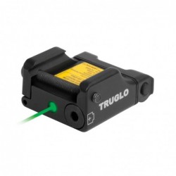 View 1 - Truglo Micro-Tac Laser, Fits Picatinny, Green Finish, Battery TG7630G