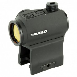 View 1 - Truglo Tru-Tec, Red Dot, 20mm, Fits Picatinny/Weaver, 2MOA Reticle, Black Finish, Includes Low and High Mounting Bases TG8120BN