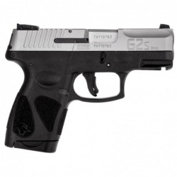 Taurus G2S, Single Action, Sub Compact Pistol, 40 S&W, 3.25" Barrel, Polymer Frame, Stainless Finish, Fixed Front Sight With Ad