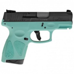 View 2 - Taurus G2S, Semi-automatic, Sub Compact Pistol, 9MM, 3.25" Barrel, Polymer Frame, Cyan/Black Finish, Adjustable Sights, 7Rd, 2