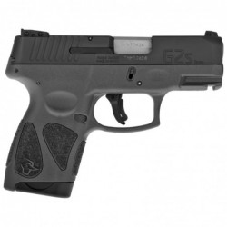 View 2 - Taurus G2S, Semi-automatic, Sub Compact Pistol, 9MM, 3.25" Barrel, Polymer Frame, Gray/Black Finish, Adjustable Sights, 7Rd, 2