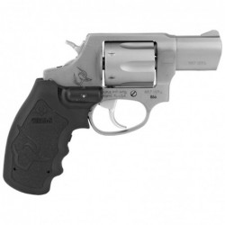 View 2 - Taurus 856VL, Revolver, 38 Special, 2" Barrel, Steel Frame, Stainless Finish, Viridian Red Laser Grip, Fixed Sights, 6Rd 2-8560