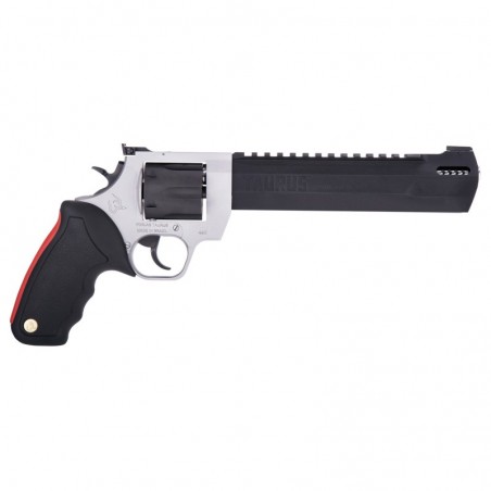 Taurus Raging Hunter, Revolver, Large Frame, 44 Mag, 8.375" Ported Barrel, Steel Frame, Two-Tone Finish, Rubber Grips, 6Rd 2-44