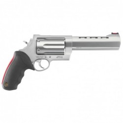 View 2 - Taurus Model 513 Raging Judge, Large Frame, 410 Gauge/45LC, 3" Chamber, 6.5" Barrel, Steel Frame, Stainless Finish, Rubber Grip