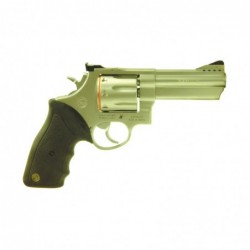 View 1 - Taurus Model 608, Large Frame, 357 Magnum, 4" Barrel, Ported, Steel Frame, Matte Stainless Finish, Rubber Grips, Adjustable Sig
