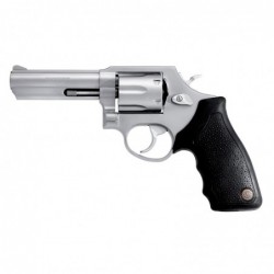 Taurus Model 65, Medium Frame, 357 Magnum, 4" Barrel, Steel Frame, Stainless Finish, Rubber Grips, Fixed Sights, 6Rd 2-650049