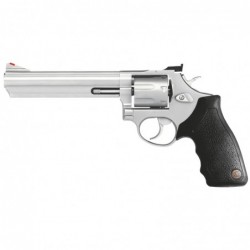 View 1 - Taurus Model 66, Large Frame, 357 Magnum, 6" Barrel, Steel Frame, Matte Stainless Finish, Rubber Grips, Adjustable Sights, 7Rd