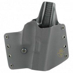 BlackPoint Tactical Standard OWB Holster, Fits Glock 19/23/32, Right Hand, Black Kydex, with 1.75" Belt Loops, 15 Degree Cant 1