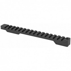 View 2 - Talley Manufacturing Picatinny Base, 20-MOA, Black Finish, Fits Weatherby Accumark, Magnum, and Mark V P0M252705