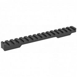 View 1 - Talley Manufacturing Picatinny Base, 20-MOA, Black Finish, Fits Savage with Accutrigger (Short Action) PSM252725