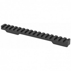 View 2 - Talley Manufacturing Picatinny Base, 20-MOA, Black Finish, Fits Savage with Accutrigger (Short Action) PSM252725