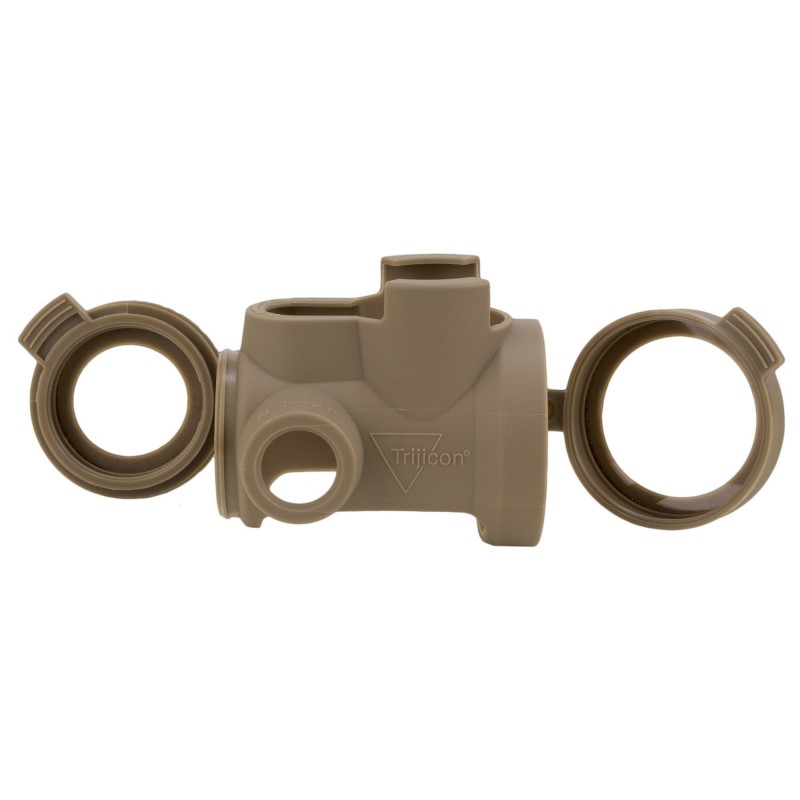 Trijicon Optic Cover, Fits Trijicon MRO, Clear Lens, FDE Finish AC31022