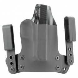 View 1 - BlackPoint Tactical Mini Wing IWB Holster, Fits Sig Sauer P938, Right Hand, Black Kydex, 15 Degree Cant 101699