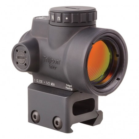 Trijicon MRO Red Dot, 1X25mm, 2.0MOA Dot, with AC32068 True Co-Witness Mount, Matte Finish MRO-C-2200005