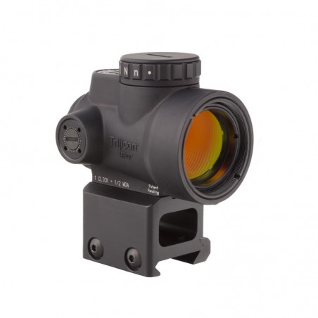 Trijicon MRO Red Dot, 1X25mm, 2.0MOA Dot, with AC32069 Lower 1/3 Co-Witness Mount, Matte Finish MRO-C-2200006