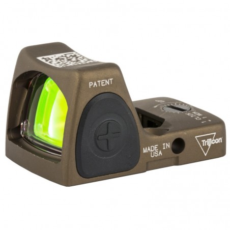 Trijicon RMR, Type 2, Adjustable, 3.25 MOA, Hard Anodized Coyote Brown Finish RM06-C-700780