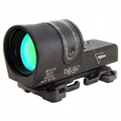 View 1 - Trijicon Reflex Sight, Matte Finish, 12.5 MOA, Amber Triangle, Includes ARMS #15 Throw RX06-23