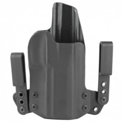 BlackPoint Tactical Mini Wing IWB, Inside the Pants Holster, Right Hand, Black, Sig Sauer P320 Full Size, Kydex 102314