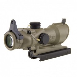 View 2 - Trijicon ACOG Rifle Scope, 4X 32, Amber Crosshair .223 Reticle, Center Illuminated, w/BUIS & TA51 Mount-CK-FDE, Dark Earth TA01