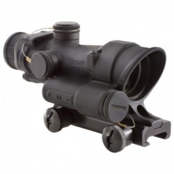 View 2 - Trijicon ACOG Rifle Scope, 4X32 LED, Red Crosshair .223 Ballistic Reticle, Includes TA51 Flat Top Adapter, Matte Finish TA02