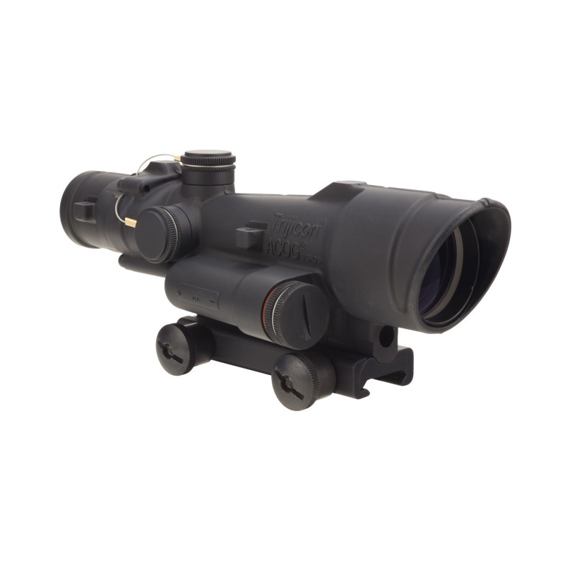 Trijicon ACOG LED Rifle Scope, 3.5X35, Red Chevron M193 Reticle, With TA51 Mount, Matte Finsih TA110-C-100491