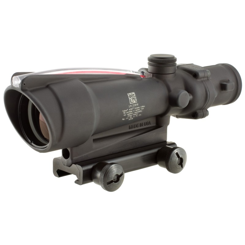 Trijicon ACOG Rifle Scope, 3.5X35, Red Horseshoe Reticle .308, With TA51 Mount, Matte Finish TA11H-308