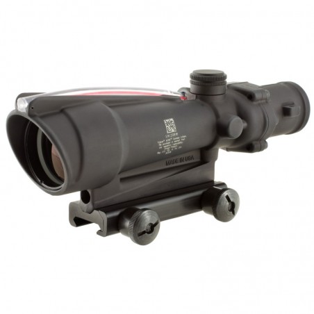 Trijicon ACOG Rifle Scope, 3.5X 35, Red Crosshair .223 Reticle, Dual Illuminated, w/TA51 Mount, Matte TA11J