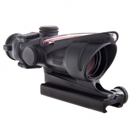 Trijicon ACOG Rifle Scope, 4X 32, Red Crosshair .223 Reticle, Dual Illuminated, w/TA51 Mount, Matte TA31-CH