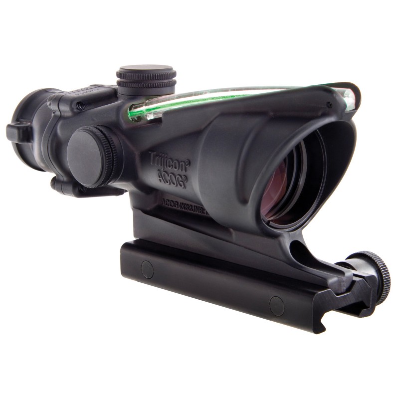 Trijicon ACOG, Rifle Scope, 4X, 32, Green Horseshoe 6.8, Matte, w/TA51 Mount TA31H-68-G