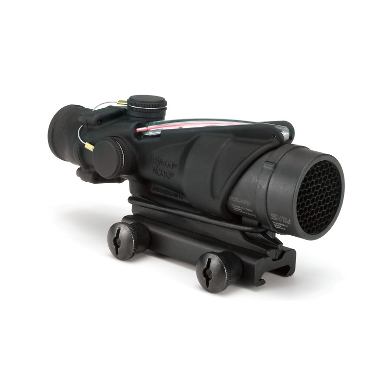 Trijicon ACOG, 4x32, Dual Illuminated Red Chevron, USMC Rifle Combat Optic (RCO) for A4 (20 in. barrel), With TA51 Mount TA31RC