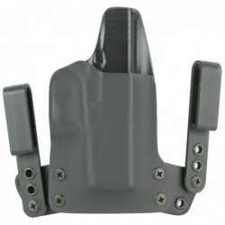 View 1 - BlackPoint Tactical Mini Wing IWB Holster, Fits Glock 43, Right Hand, Black Kydex, 15 Degree Cant 103283