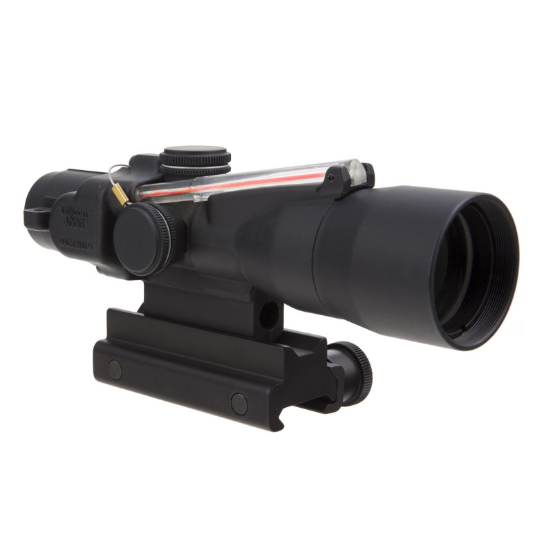 Trijicon ACOG Rifle Scope, 3X30, High Red Crosshair 300BLK,with TA60 Mount, Matte Finish TA33-C-400164